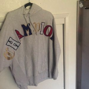 Old English champion hoodie